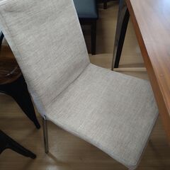 リユースのサカイ浦和店 【F340】★ダイニングセット テーブル イス2脚の画像