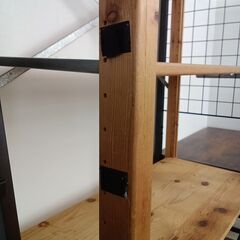 ★リユースのサカイつくば店★TK7284  ユニットシェルフ ナチュラル H180×D40×W83 クリーニング済みの画像