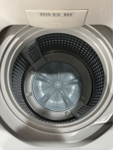 美品 AQUA 洗濯機 AQW-S70E3(W) 2024年製　7キロ洗濯機