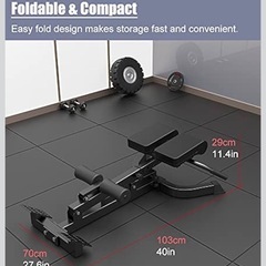  ハイパーエクステンションベンチの画像