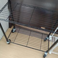 リユースのサカイ浦和店 【F342】★5段メタルラック ブラックの画像