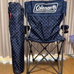 コールマン キャンプ用チェア2脚セットの画像
