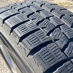 スタッドレス 215/65R16 ENKEI製ホイール 東北6県無料配送対応‼️爆安‼️最終値下げ‼️①超超超バリ溝❗ 国産ダンロップ ウィンターマックス❗ アルミ付き 国産 タイヤ !!　スタットレス　アルファード　ヴェルファイアの画像