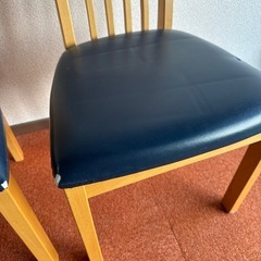 ダイニングチェア　椅子　２脚の画像