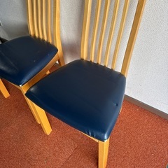 ダイニングチェア　椅子　２脚の画像