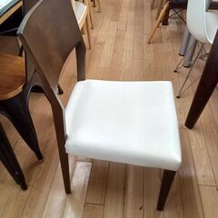 ★リユースのサカイつくば店★TK7285  伸縮ダイニングテーブルセット ブラウン H70×D75×W80～120 クリーニング済みの画像