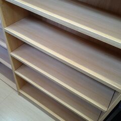 リユースのサカイ浦和店 【F343】本棚 ハイタイプ ブラウンの画像