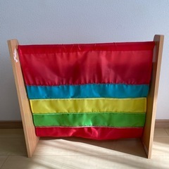 絵本棚 絵本収納 絵本ラックの画像