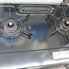 高年式 都市ガス用 ガステーブル 2025年製 リンナイ KSR563BKR 右強火 水無し片面焼きグリル Rinnai ガスコンロ ガス台 札幌 手稲の画像