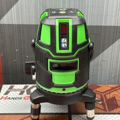 【中古】メーカー・型番不明 墨出し器 グリーンレーザー バッテリ×1・充電器付き ※未校正の為ジャンク品扱い【ハンズクラフト佐賀】の画像