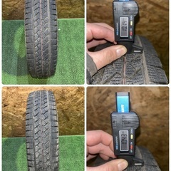 BS VL1 155/80R14 88/86N LT 23年 10mmの画像