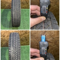 BS VL1 155/80R14 88/86N LT 23年 10mmの画像