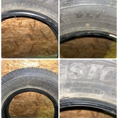 BS VL1 155/80R14 88/86N LT 23年 10mmの画像