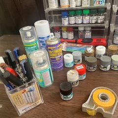塗料などのセット ガンプラなどにの画像