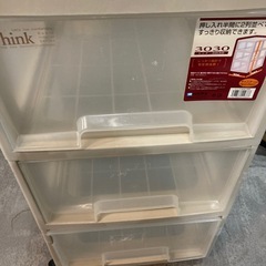 【ジモティー割】シンク 3030 3段衣装ケース （ID1581）の画像