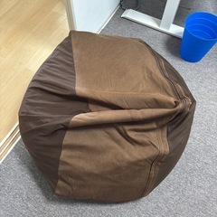 無印良品　ビーズクッションの画像