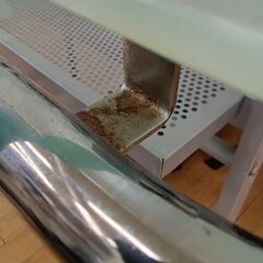 ★リユースのサカイつくば店★TK7287  カウンターテーブル シルバー H87×D47×W115 クリーニング済みの画像