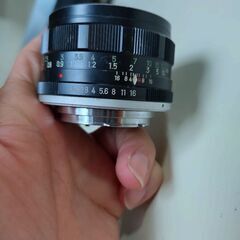 良品 MINOLTA auto ROKKOR-pf 55mm F1.8 分解清掃済の画像