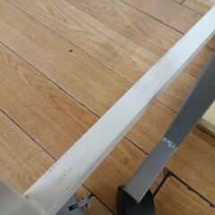 ★リユースのサカイつくば店★TK7288  デスク ホワイト H70×D60×W120 クリーニング済みの画像