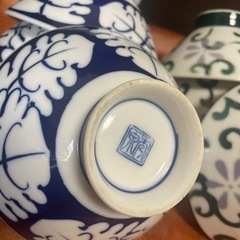 中古ご飯茶碗8個の画像