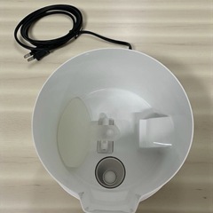 アズマ 超音波加湿器 EAK-KH002 オートモード 自動運転 上部給水式 1.5L 加湿3段階 ホワイト 箱付 取説明書付 動作未確認 11Cの画像