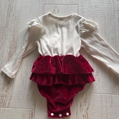 クリスマス　ベビー服　おしゃれ　美品の画像