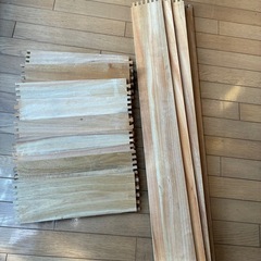 【お取引中】桐の板？大小12枚:DIYにいかがでしょうかの画像