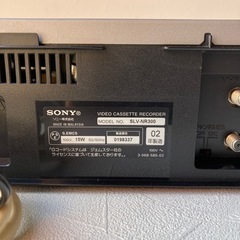 SONY ビデオデッキ
の画像
