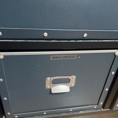 カラーボックス　黒✖️ネイビー　3✖️3の画像