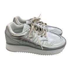 170051 現状品 NEW BALANCE ニューバランス スニーカー WL520ME  23.5 シルバー [0000000002182]の画像