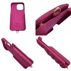 170990 現状品 DEMIU デミュウ 携帯・スマホアクセサリー マゼンタピンク [0000000002188]の画像