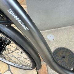 🌈美車！乗ったまま充電！ブリヂストン　フロンティア　アルベルト　電動自転車　電動アシスト自転車　11149の画像
