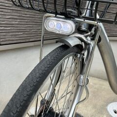 🌈美車！乗ったまま充電！ブリヂストン　フロンティア　アルベルト　電動自転車　電動アシスト自転車　11149の画像