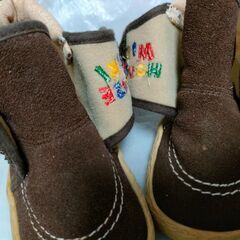 ミキハウス 靴 13cm 劣化記名ありの画像