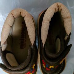 ミキハウス 靴 13cm 劣化記名ありの画像