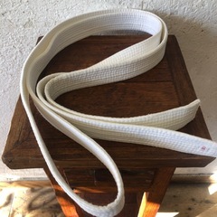 柔道帯　白　2号の画像