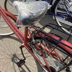 新品未使用🚴21テクノロジー🚴26インチ自転車(PK)🚴ダイナモライト🚴鍵付き🚴6段変速ギア🚴1522の画像