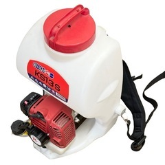 ◯現状渡し 丸山 背負動力噴霧機 背負い式 エンジン噴霧器 除草剤 散布 ビッグエム Rスタート KS13S 中古品■ジモティ姫路の画像