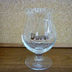 ☆未使用 長期保管品 Duvel ビアグラス ビールグラス 口径8.3cm 高さ16.3cm オリジナルデュベルグラス ピルスナー ゴブレット 札幌市 豊平区 平岸店の画像