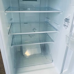 ①✅アイリスオーヤマノンフロン冷凍冷蔵庫 ✅ ✅AF156Z-WE✅の画像