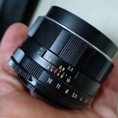 極上品 PENTAX Super-TAKUMAR 55mm F1.8 分解清掃済の画像