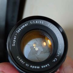 極上品 PENTAX Super-TAKUMAR 55mm F1.8 分解清掃済の画像