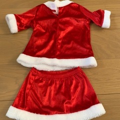 クリスマス衣装(女子)80〜90cmの画像