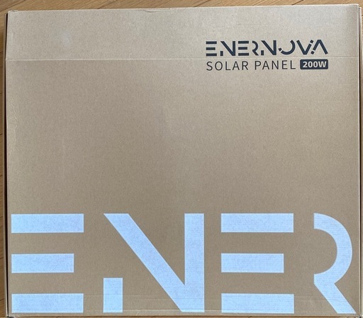 【終了】 ENERNOVAソーラーパネル160W〜200W折りたたみ 式ソーラーパネル