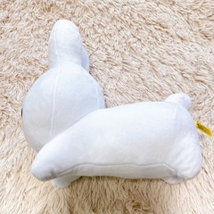 ミッフィー ブルーナ うさぎぬいぐるみ 白 30㎝くらいのサイズの画像