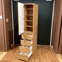 【トレファク神戸南店】ニトリ　1枚扉キャビネットです‼︎【取りに来られる方限定】の画像