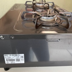 【RKG-35】特価！パロマ/ガステーブル/IC-S87BM-1L/中古品/2021年製の画像