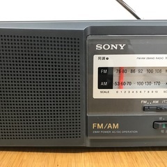 ☆【レトロ】ポータブルラジオ SONY ICF-29の画像