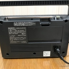 ☆【レトロ】ポータブルラジオ SONY ICF-29の画像