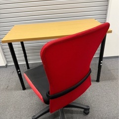 格安★ニトリワークデスク&ワークチェアセット　PCデスクの画像